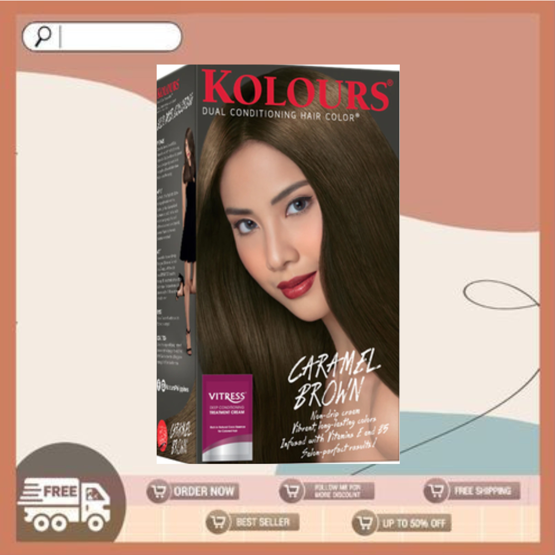 KOLOURS Hair Color Caramel Brown Lazada PH