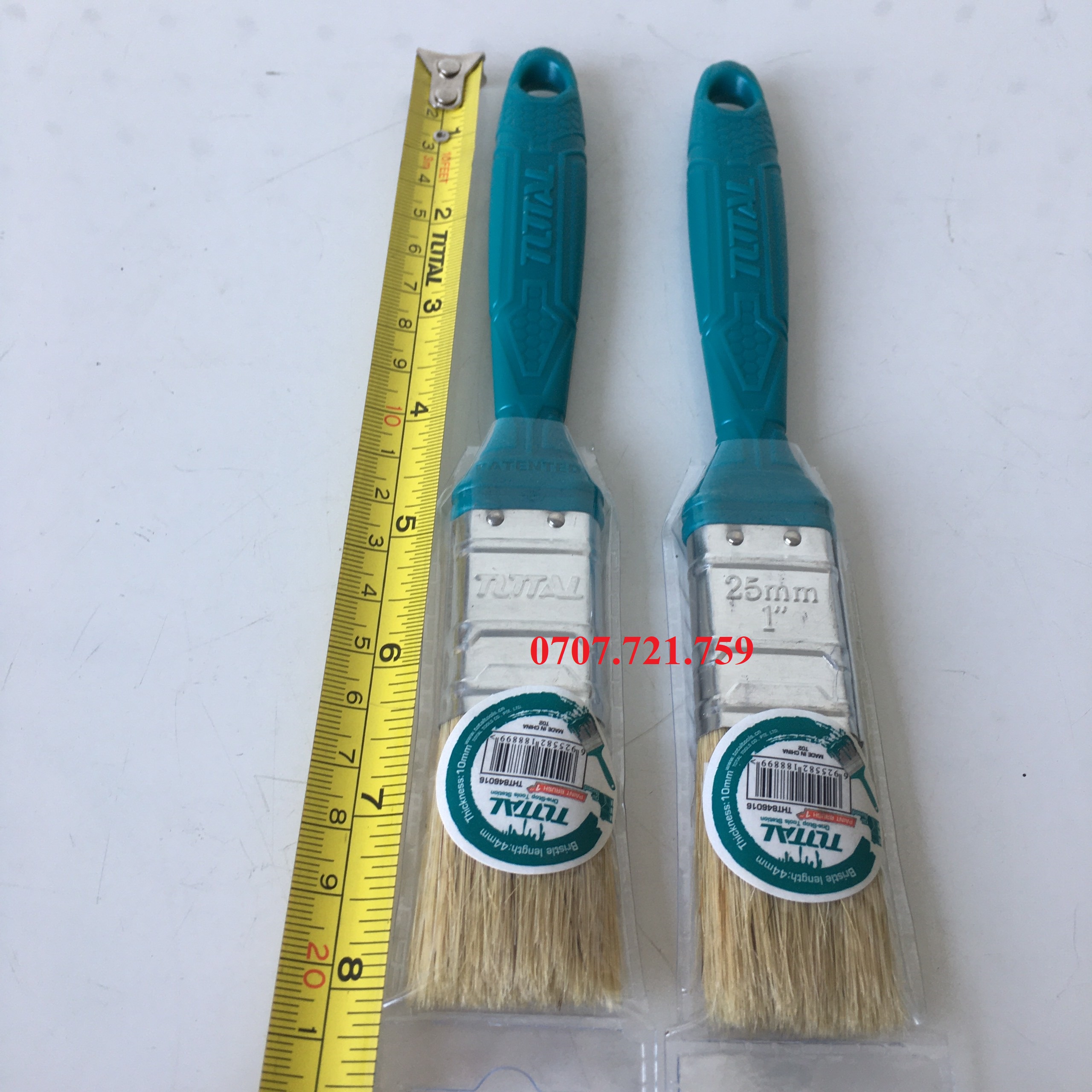 Cọ sơn 1 inch Total Dùng để sơn dầu [Hàng Chính Hãng] THT846016