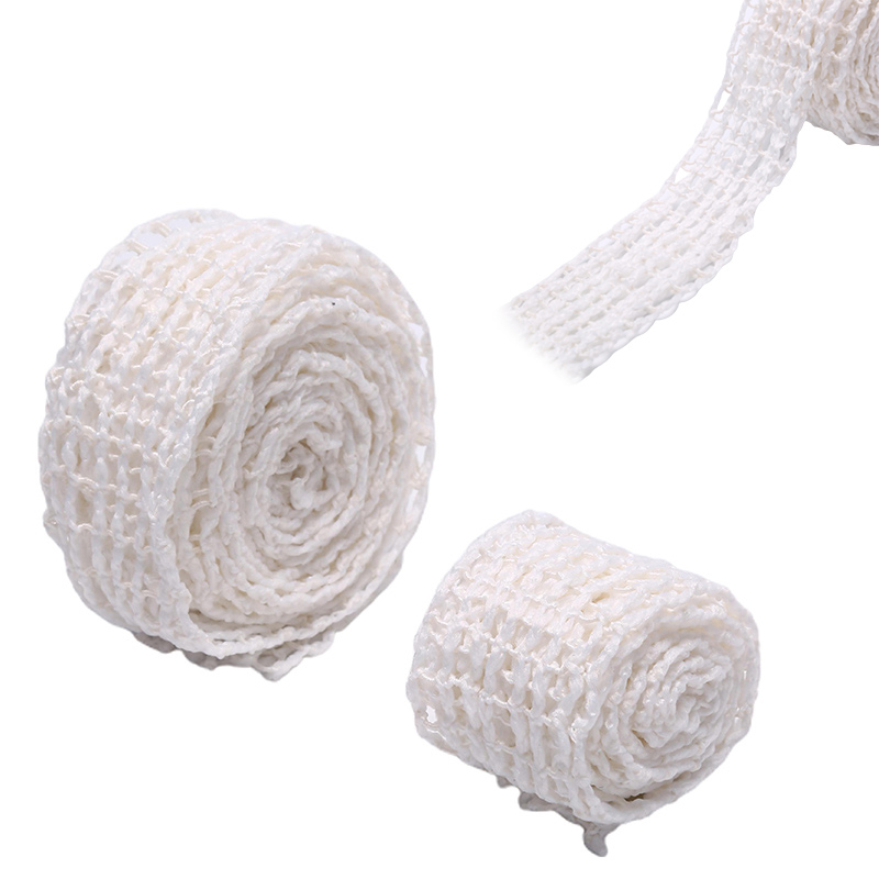 HE🔥 1 roll 5m Meat Netting Roll Elastic Ham Net Meat Cooking Net Cover Kitchen Tool