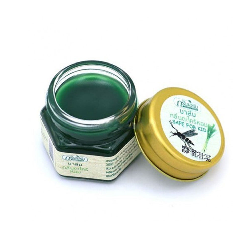 Cao Sả Dầu Cù Là Chống Côn Trùng Đốt Green Herb (Citronella Essence Balm) 10gam