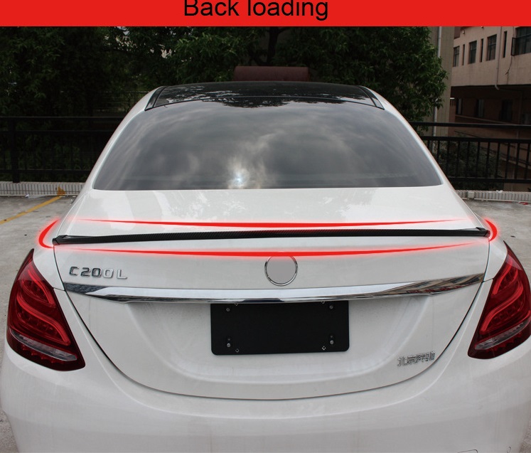 Đuôi Gió, Cánh Lướt Gió Cao Su Vân Carbon 3D Xe Ô Tô Phong Cách Thể Thao cacbon sang trọng 2 kích thước loại tốt