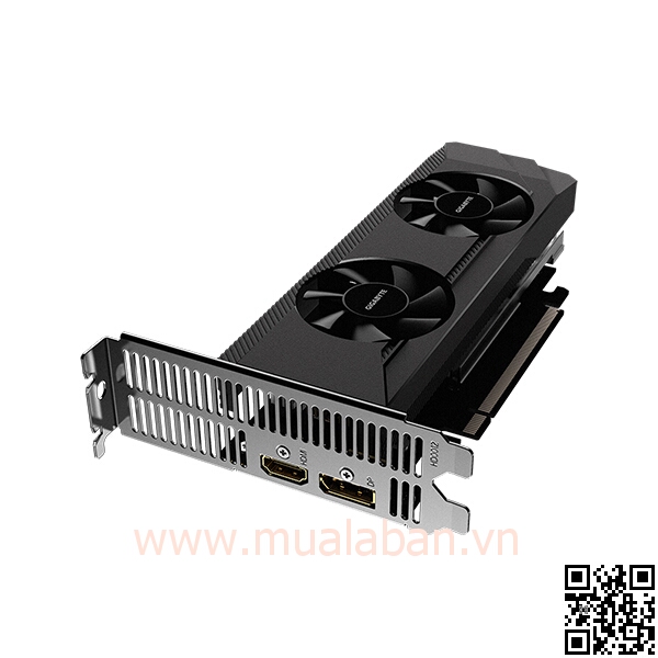 Card màn hình Gigabyte Radeon RX 6400 D6 LOW PROFILE 4G (GV-R64D6-4GL)