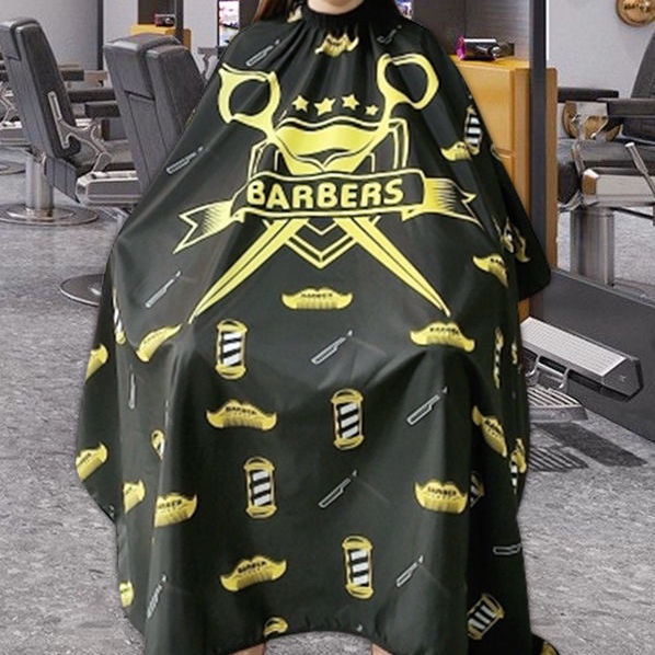 Hairdressing Apron Wrap Gown Cutting Hair Waterproof Cloth Salon Barber Cape Hairdressing Hairdresser Apron Haircut Capes
