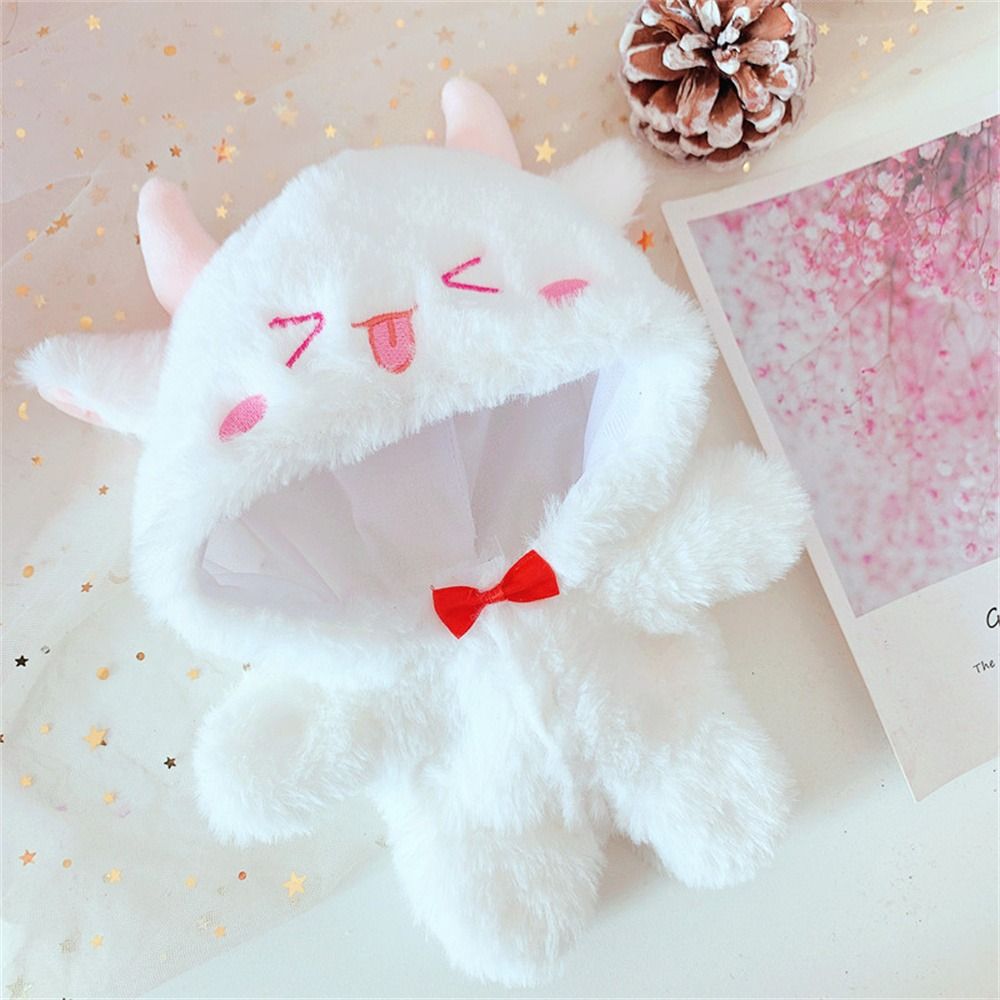 Tesdfd búp bê quà tặng phụ kiện phim hoạt hình búp bê jumpsuit thú nhồi bông 20cm động vật quần áo búp bê sang trọng quần áo búp bê thần tượng búp bê quần áo quần áo búp bê