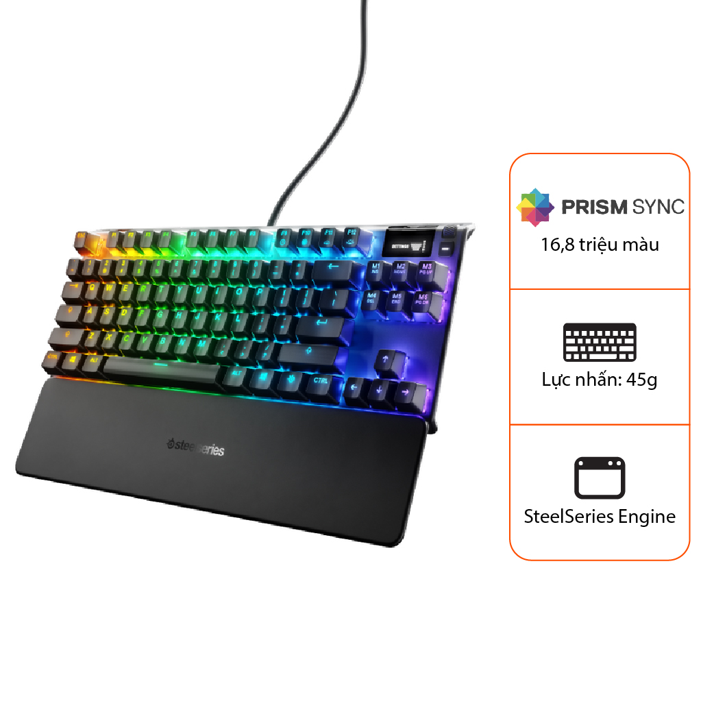 Bàn Phím Gaming Steelseries Apex 7 TKL