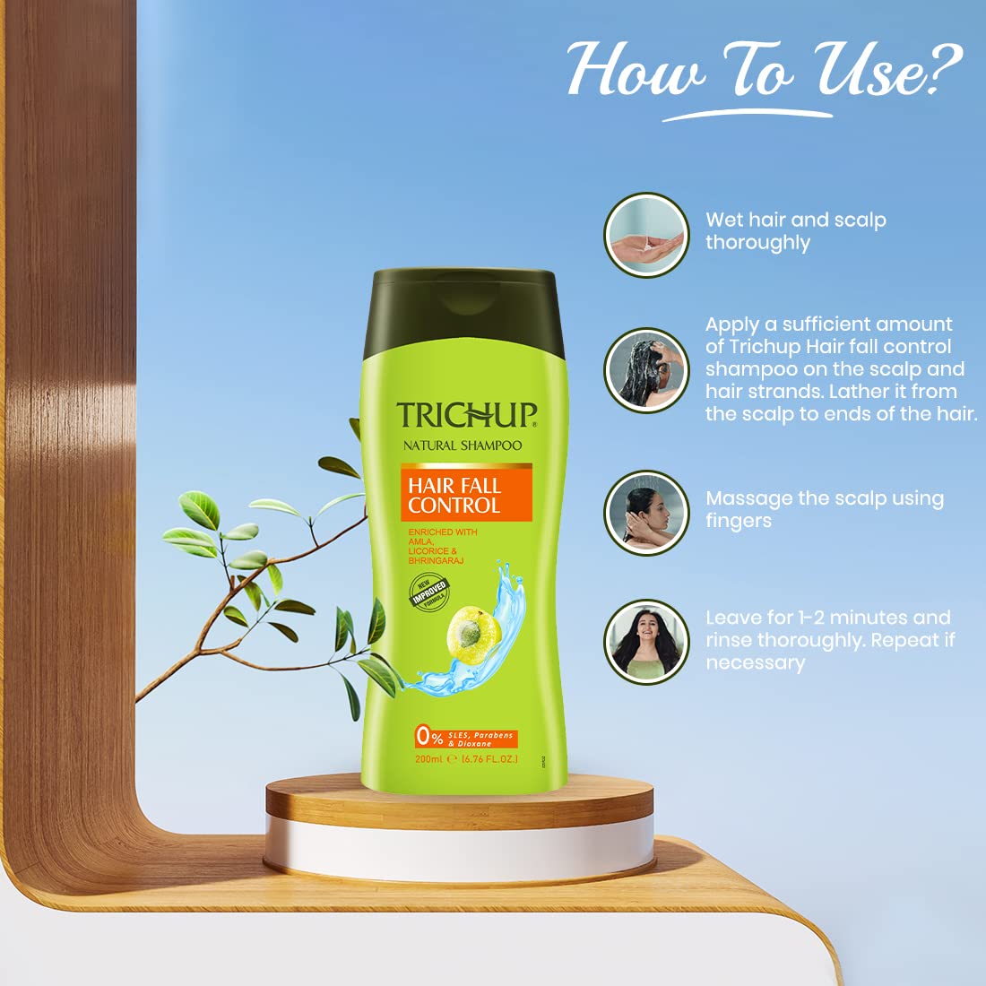 Dầu gội thảo dược Ấn độ 200ml