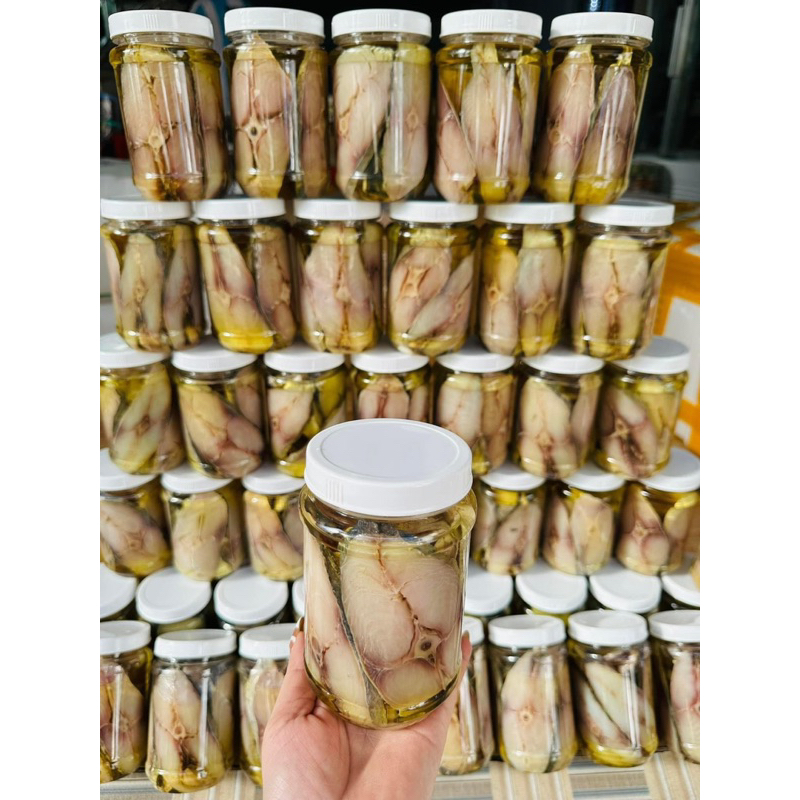 MẮM CÁ THU NGÂM DẦU hủ 500g