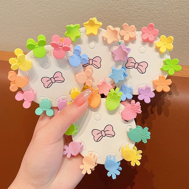 Set 10 / 50 / 60 Kẹp Tóc Mini Dễ Thương Cho Bé Gái