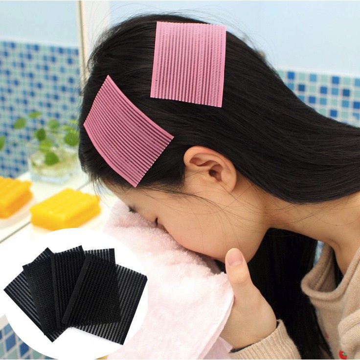 ( 2 MIẾNG ) Miếng dán tóc trang điểm miếng dán cài tóc rửa mặt