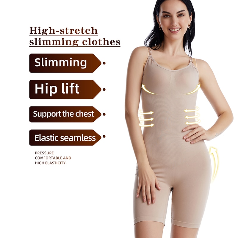 Seamless Full Body Shaper Women Slimming Tummy Control Shapewear