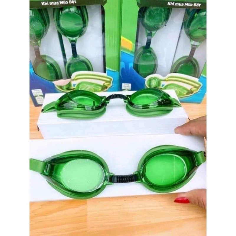 (Mới) Kính Bơi Milo Dùng Cả Người Lớn Và Em Bé Full Box