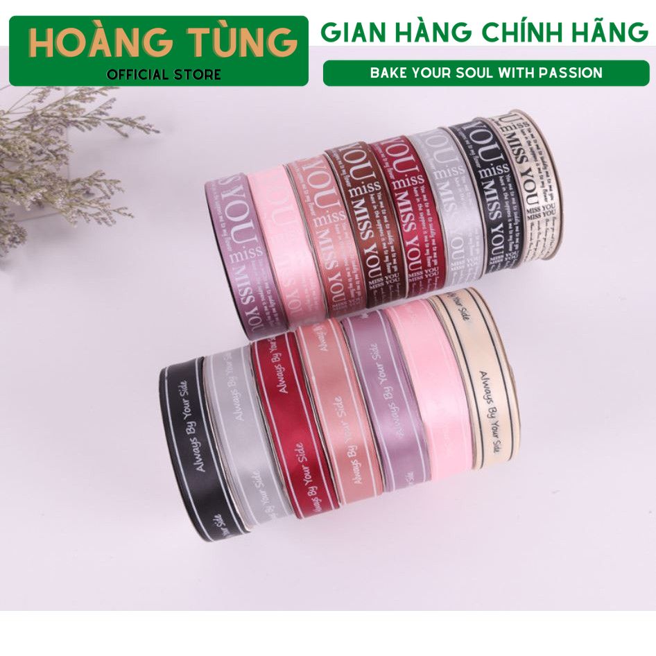 Cuộn ruy băng chữ Always 2.5cm (45m)