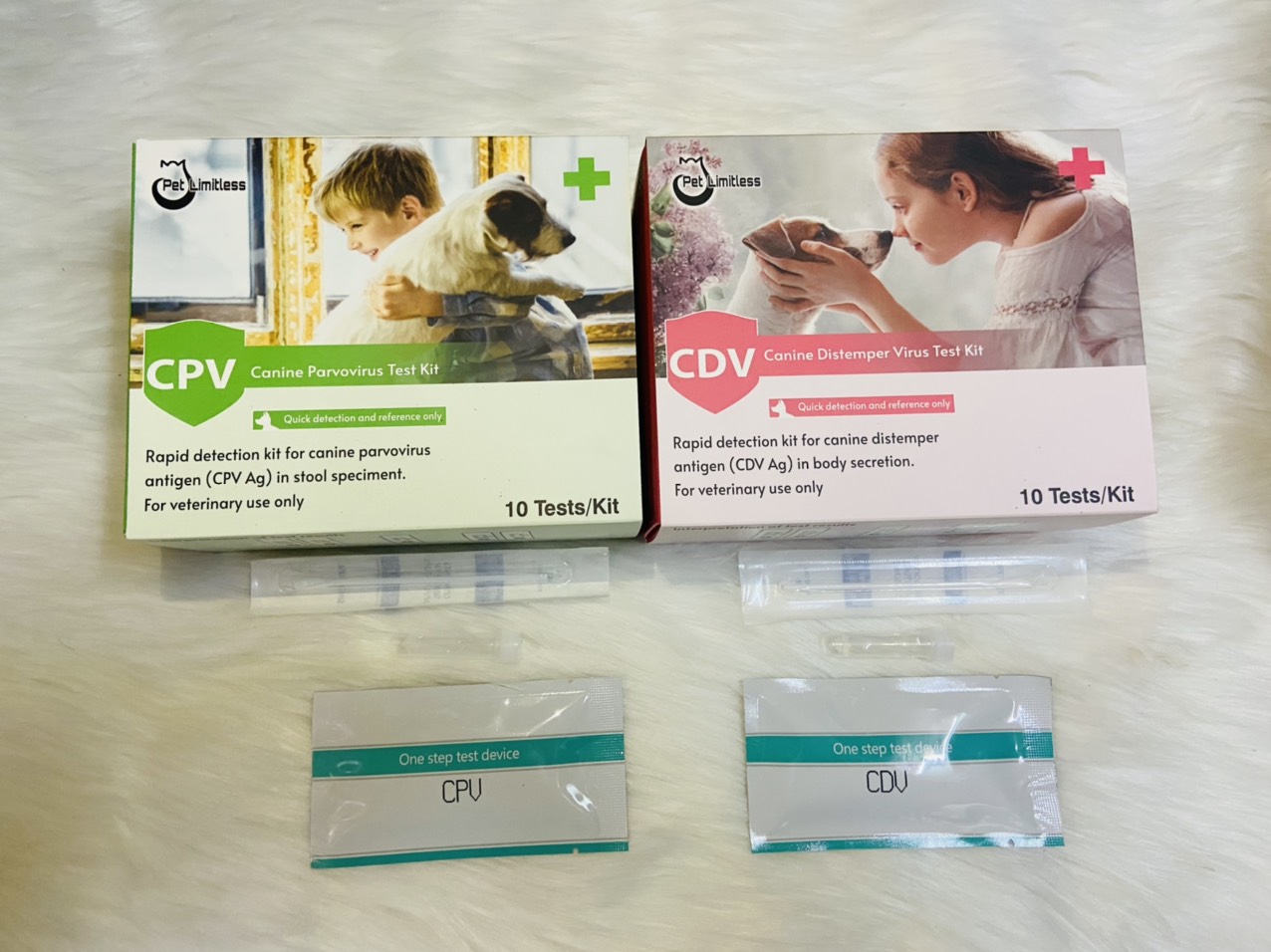 [10% Refund] Parvo and Care Test Strips for Dogs (Cpv - Cdv)