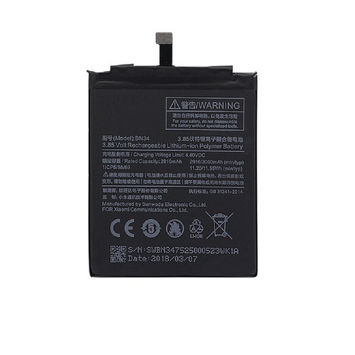 PIN BN34 XIAOMI REDMI 5A