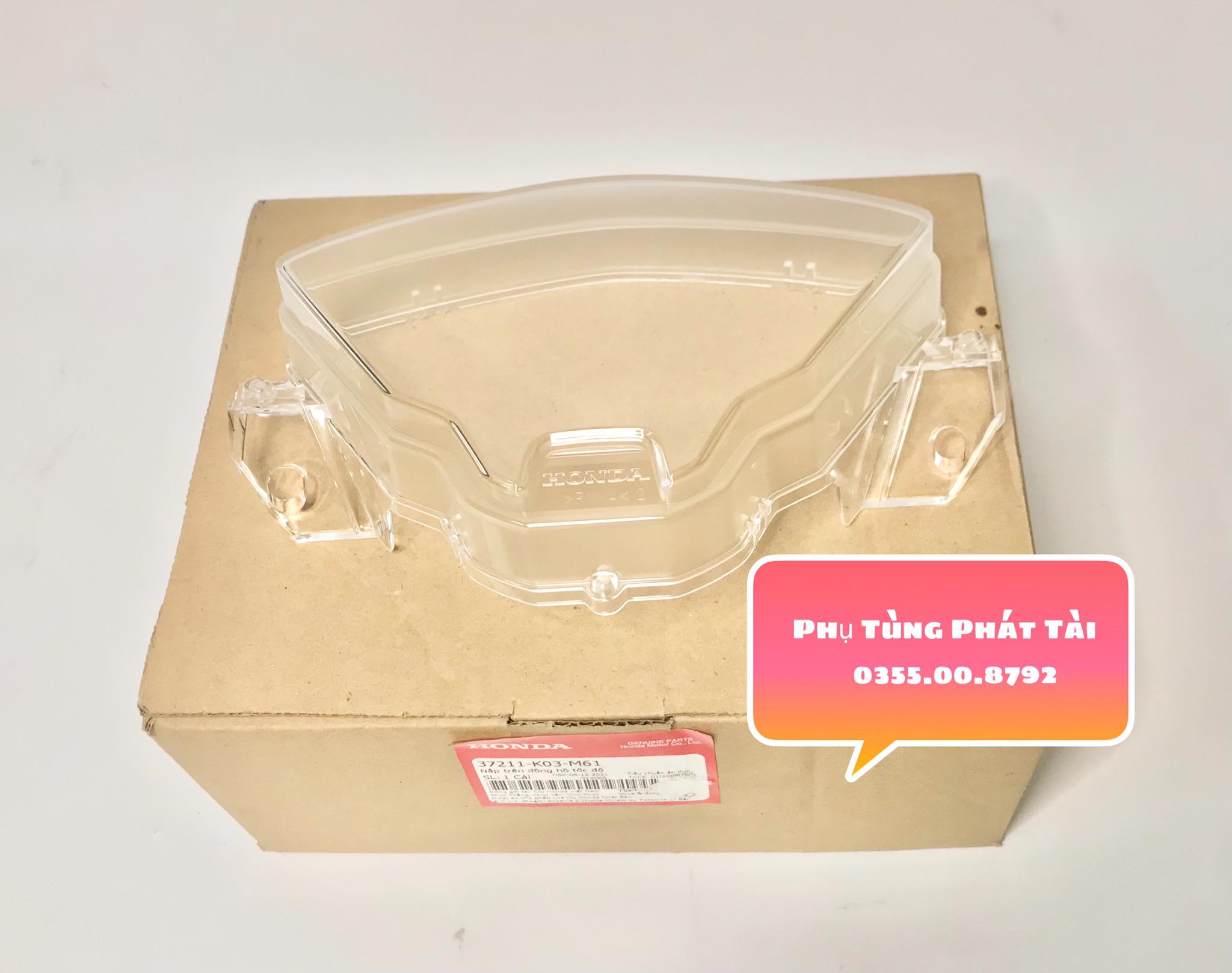 Mặt Kính Đồng Hồ Wave RSX 2014 - 2024 Chính Hãng Honda