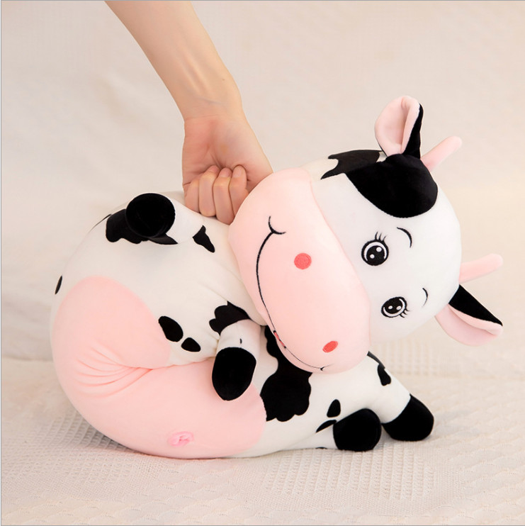 Gấu Bông Bò Sữa Đứng Siêu Cute