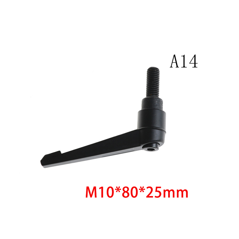 [bo] M6 M8 M10 Clamping Lever Machinery Adjustable Locking Threaded Handle Knob