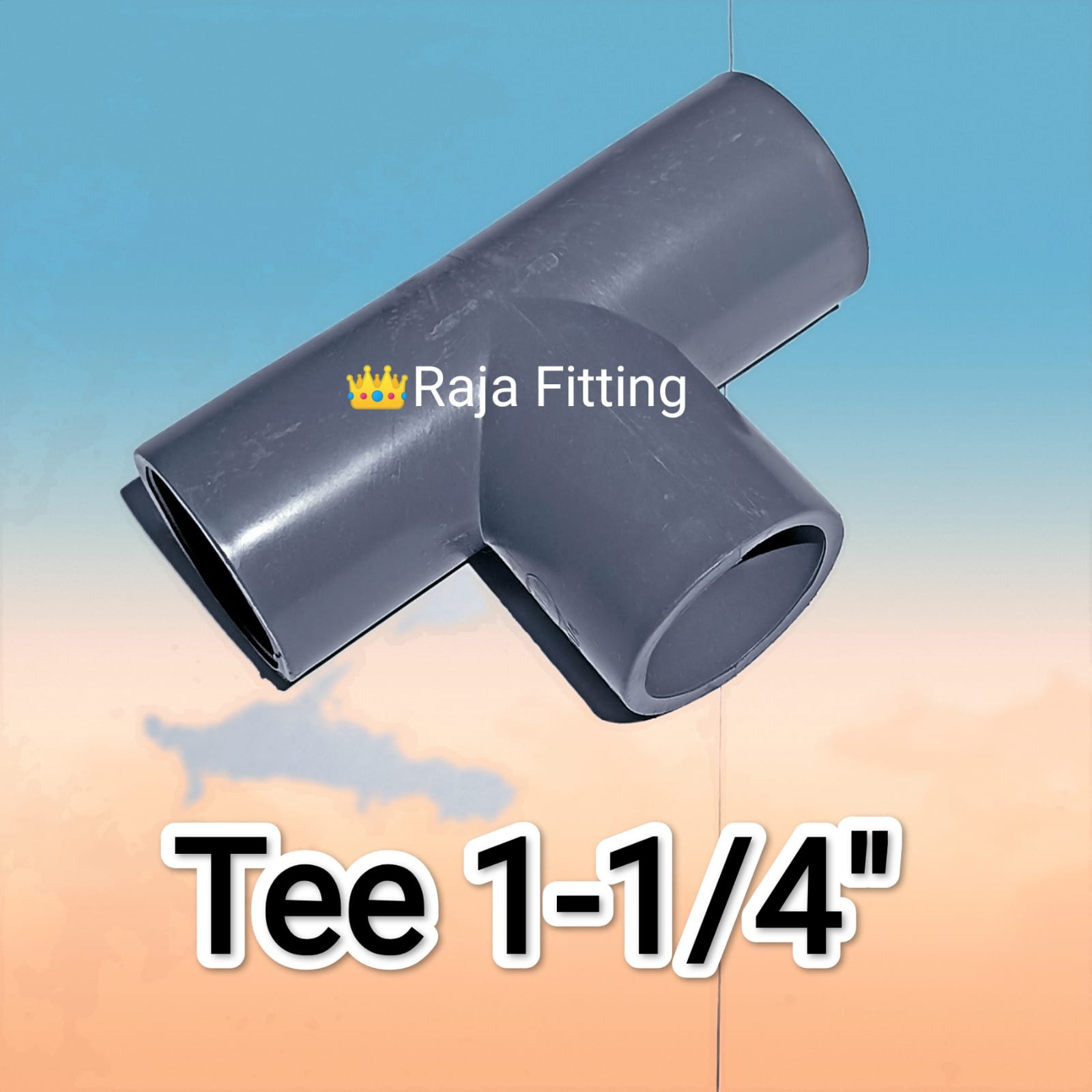 thumbnail image 2 of SPEARS 402-167 1-1/4X1-1/4X3/4 SST TEE S40 PV (25/BX 2 of 12