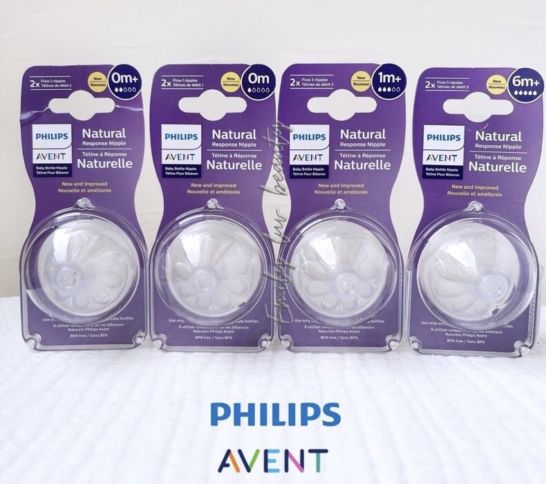 Núm ti thay thế Philips Avent đủ size