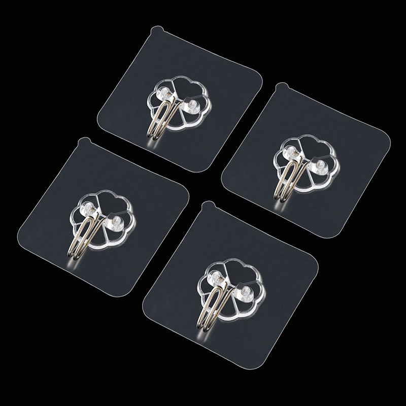Set 5 móc dán tường siêu dính 6x6cm tiện dụng