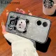 New Phone case Xiaomi Redmi A5 Back cover with Gradient 3D Bear Folding Stand Bracket Luxury Slim 6D Plating Glitter Girls for Redmi A5 case. 