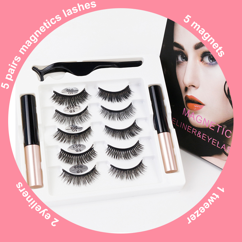 AexpressA  phone case Dropship Direct|abestyou 3d Magnetic Eyelashes Kit With Waterproof Eyeliner - Reusable Faux Mink Lashes. 