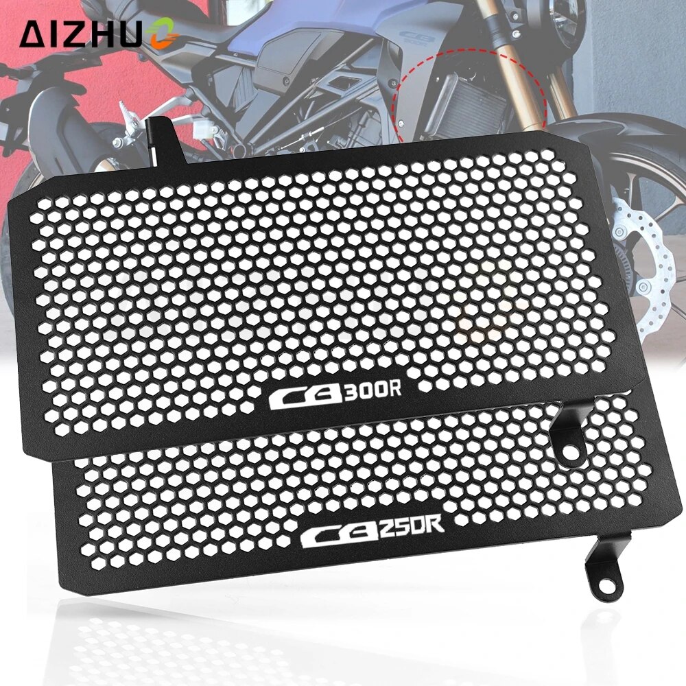 【sought-after】 Cb 300 R Motorcycle Accessories Radiator Grille Grill Guard Protector Cover For Honda