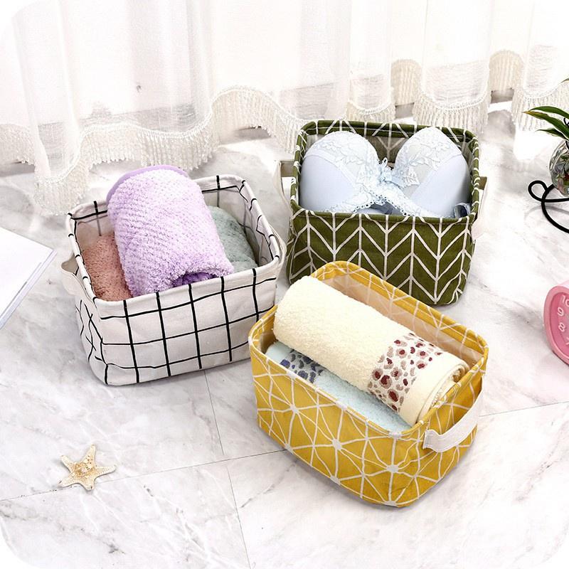 GIỎ VẢI ĐỰNG ĐỒ CÁ NHÂN BẰNG VẢI CANVAS