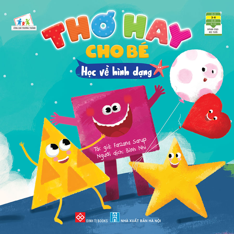 Thơ hay cho bé học về hình dạng