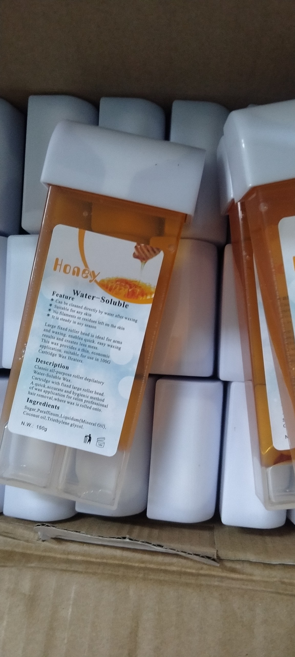 Máy wax lông kèm sáp và 100 tờ giấy nhám