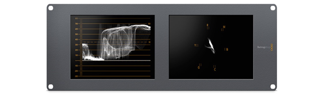 Blackmagic SmartScope Duo 4K - Moniteur SDI 6G - Occasion état Fonctionnel