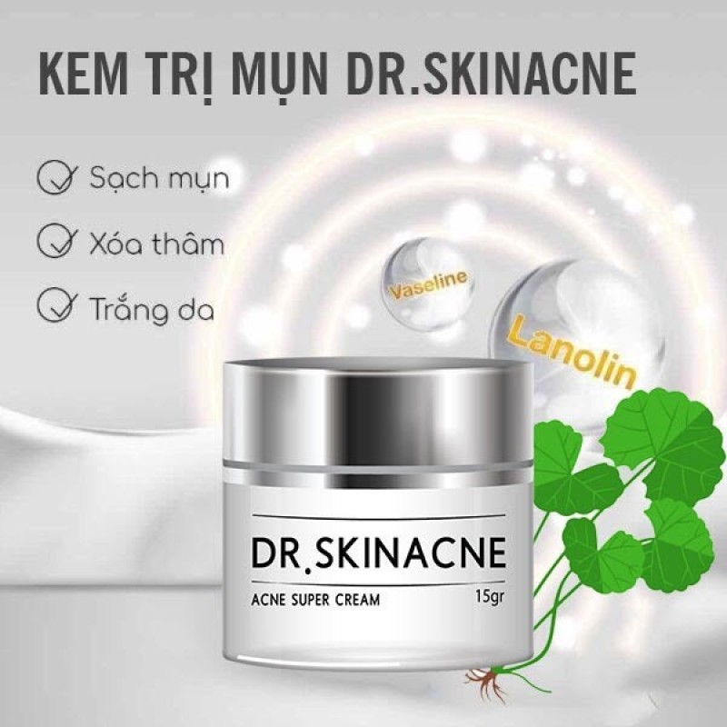 [HCM][H]Kem Chấm Mụn Cấp Tốc - DR SKINACNE - Check được mã QR Code DR.SKINACNE