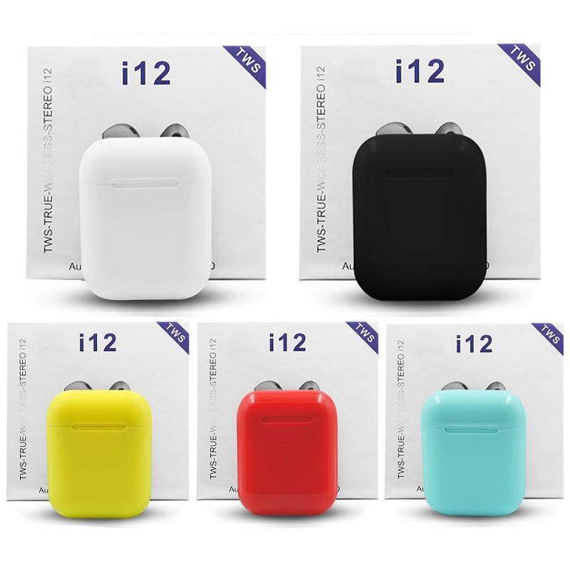 Tai nghe bluetooth i12 TWS cảm biến vân tay