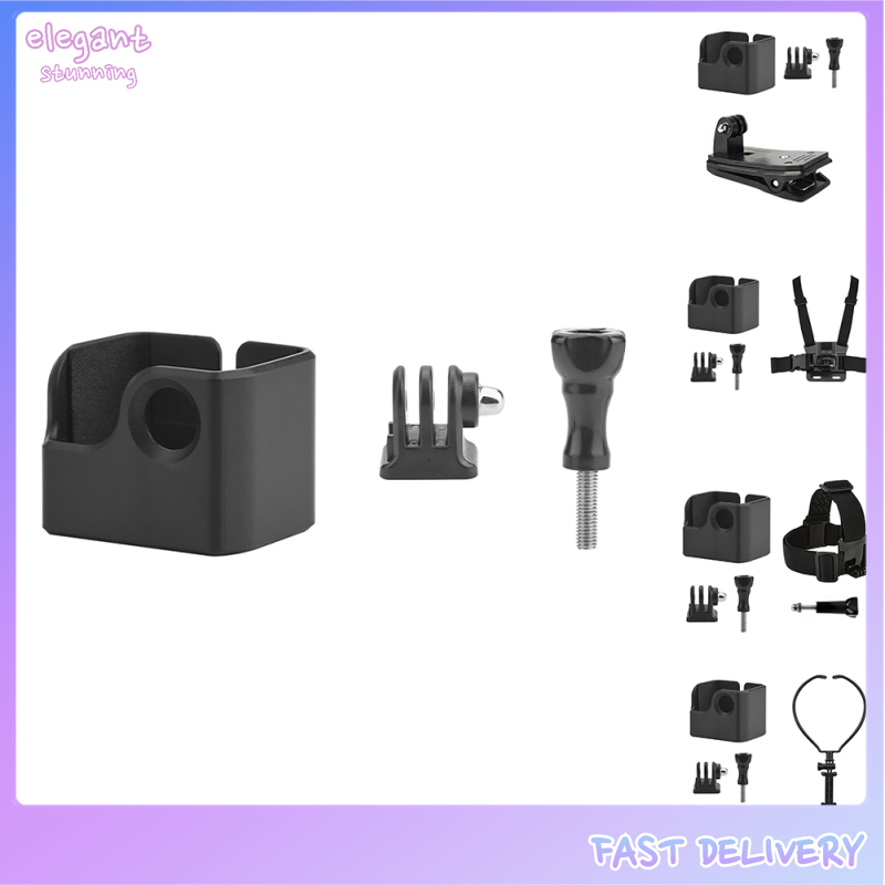 Elegantstunning gậy selfie Adapter xách tay Bộ chuyển đổi Camera thiết bị bảo vệ khung gắn kết giá mở rộng tương thích cho Osmo Túi 3 máy ảnh
