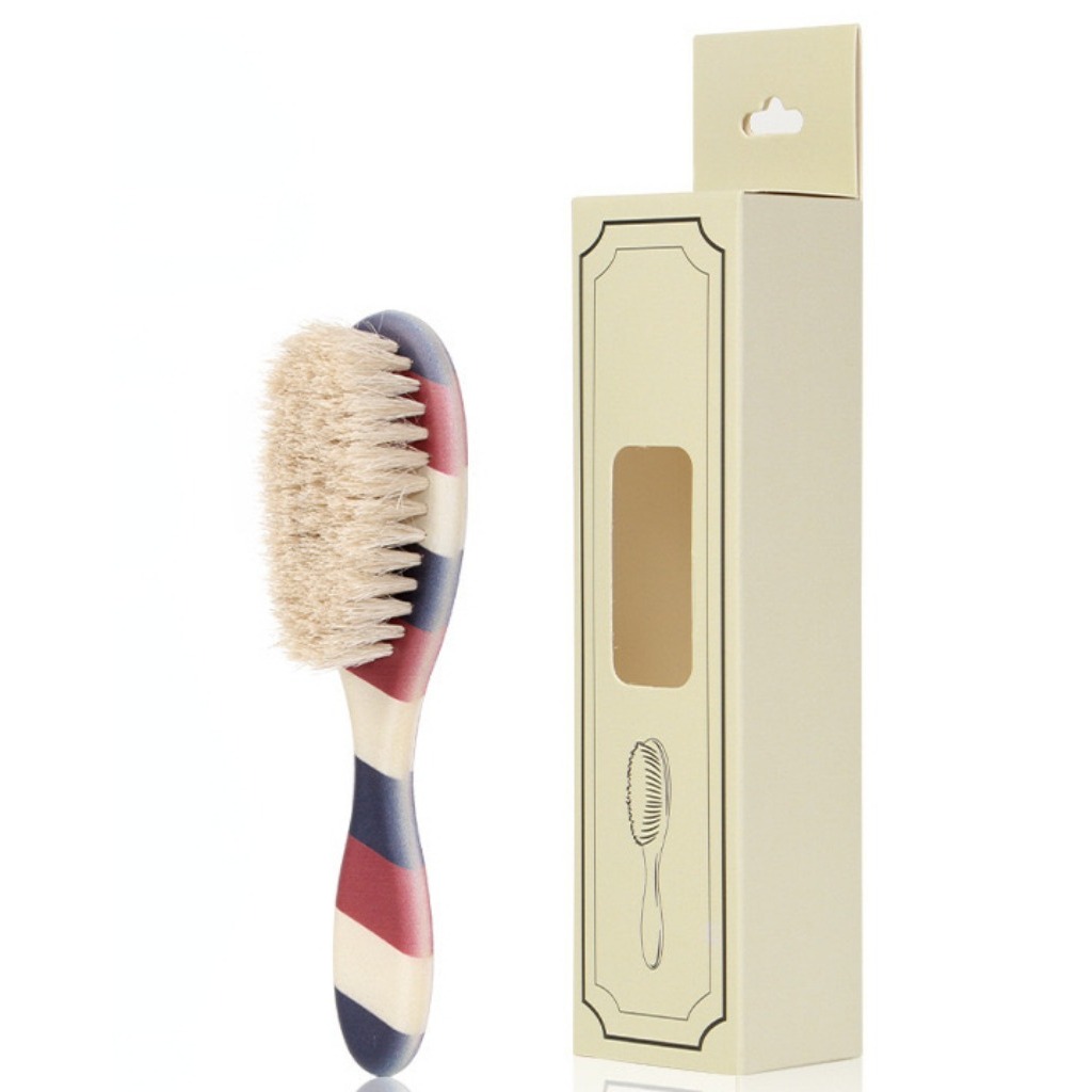 Wenefang Fashion New Professional Barber Shaving Beard Brush Removal Neck Dusting Horse Hair Brushes Face Mustache Salon Cleaning Styling Tools. 