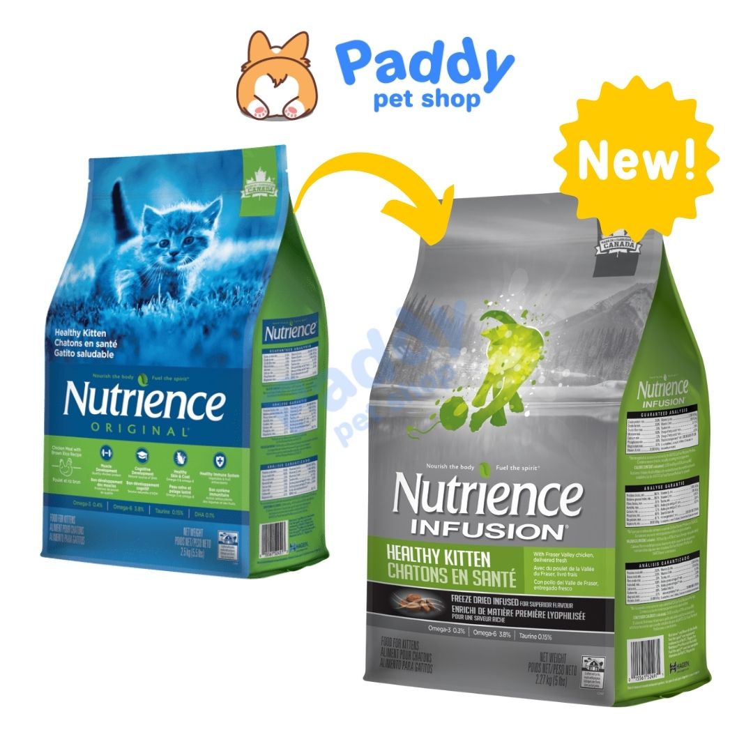 Hạt Nutrience Infusion Kitten Mèo Con - Gà & Rau Củ Quả