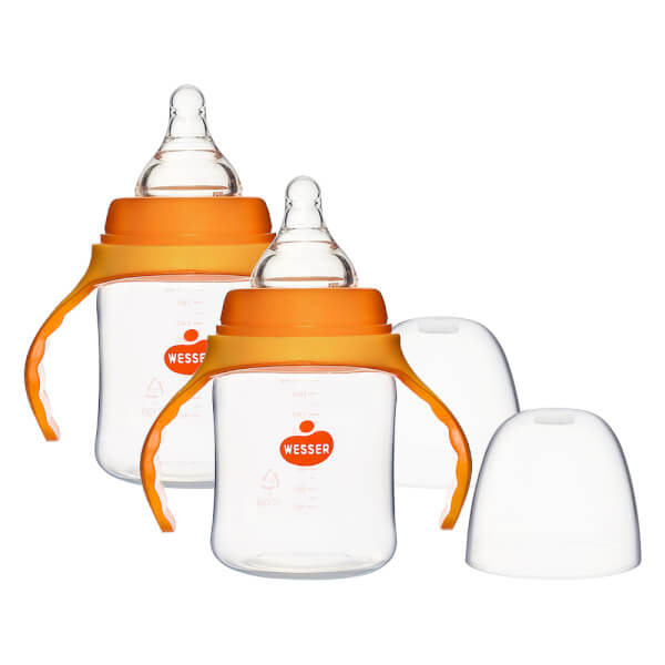 Bình sữa PP Wesser cổ rộng 180ml