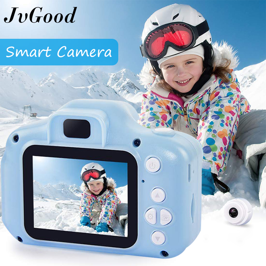 Toddler Video Recorder Childrens Toy 2 inch Gift Rechargeable Selfie Camera Pink Childrens Digital Camera 