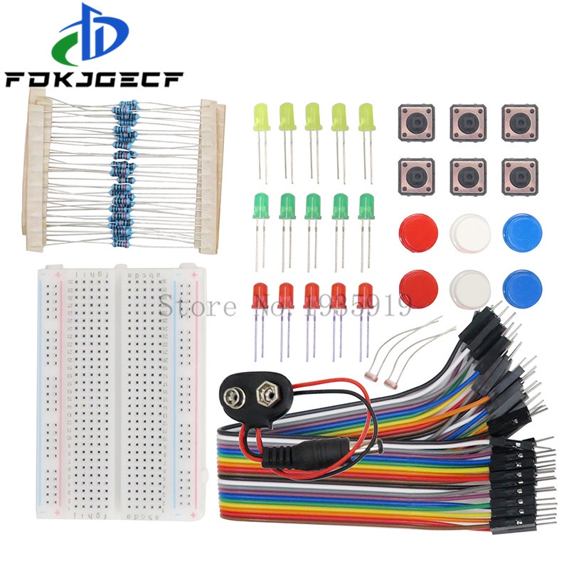 Starter kit 13 in 1 kit new Starter Kit mini Breadboard LED jumper wire ...