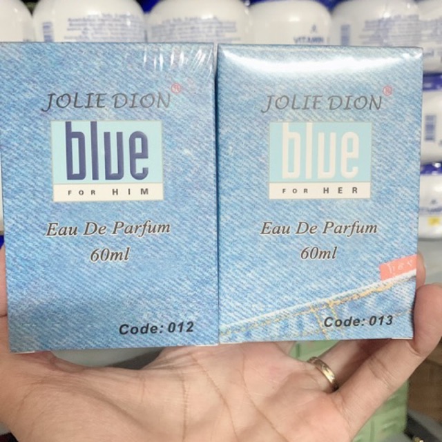 Hộp Nước Hoa Nam/Nữ Blue 60ml