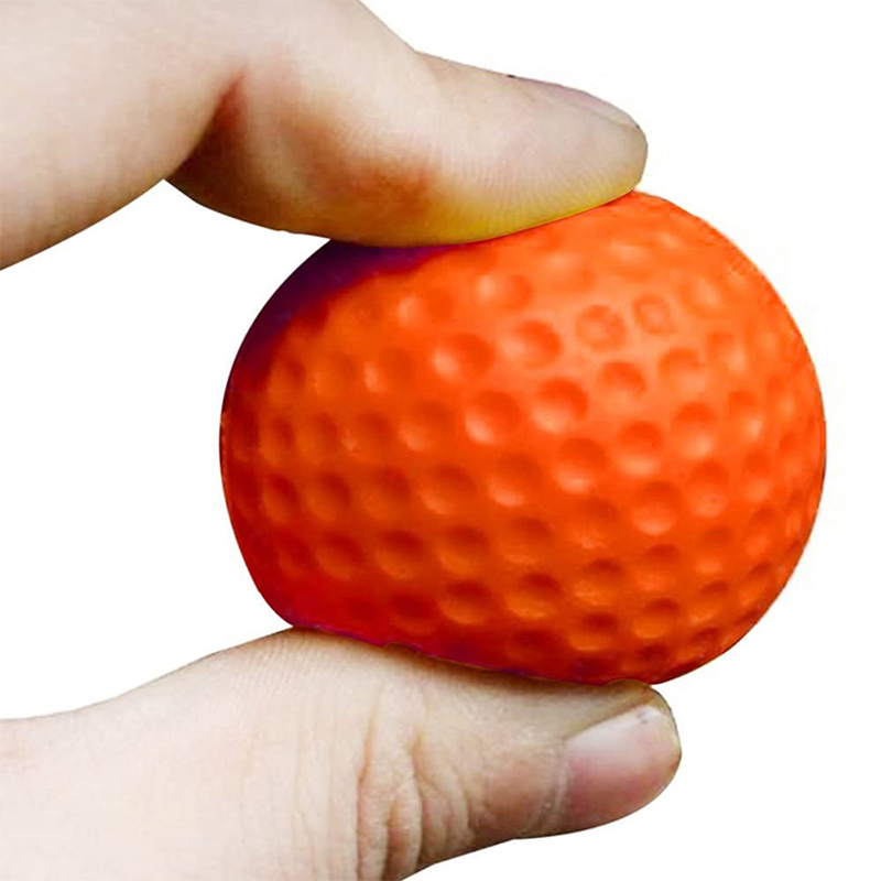 Imuch 10Pcs PU Foam Golf Balls Sponge Elastic Indoor Outdoor Practice Training