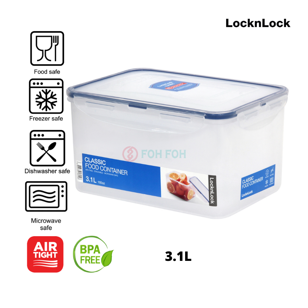 [SG Stock] LocknLock PP Microwave Airtight Stackable Classic Food