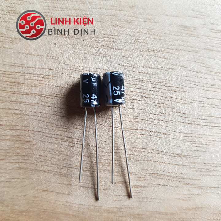 Túi 30 tụ 47uF 25v ( 5x8mm )