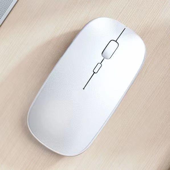 Tablet PC mobile phone universal rechargeable bluetooth mouse mute suitable for Huawei Xiaomi battery mouse wireless