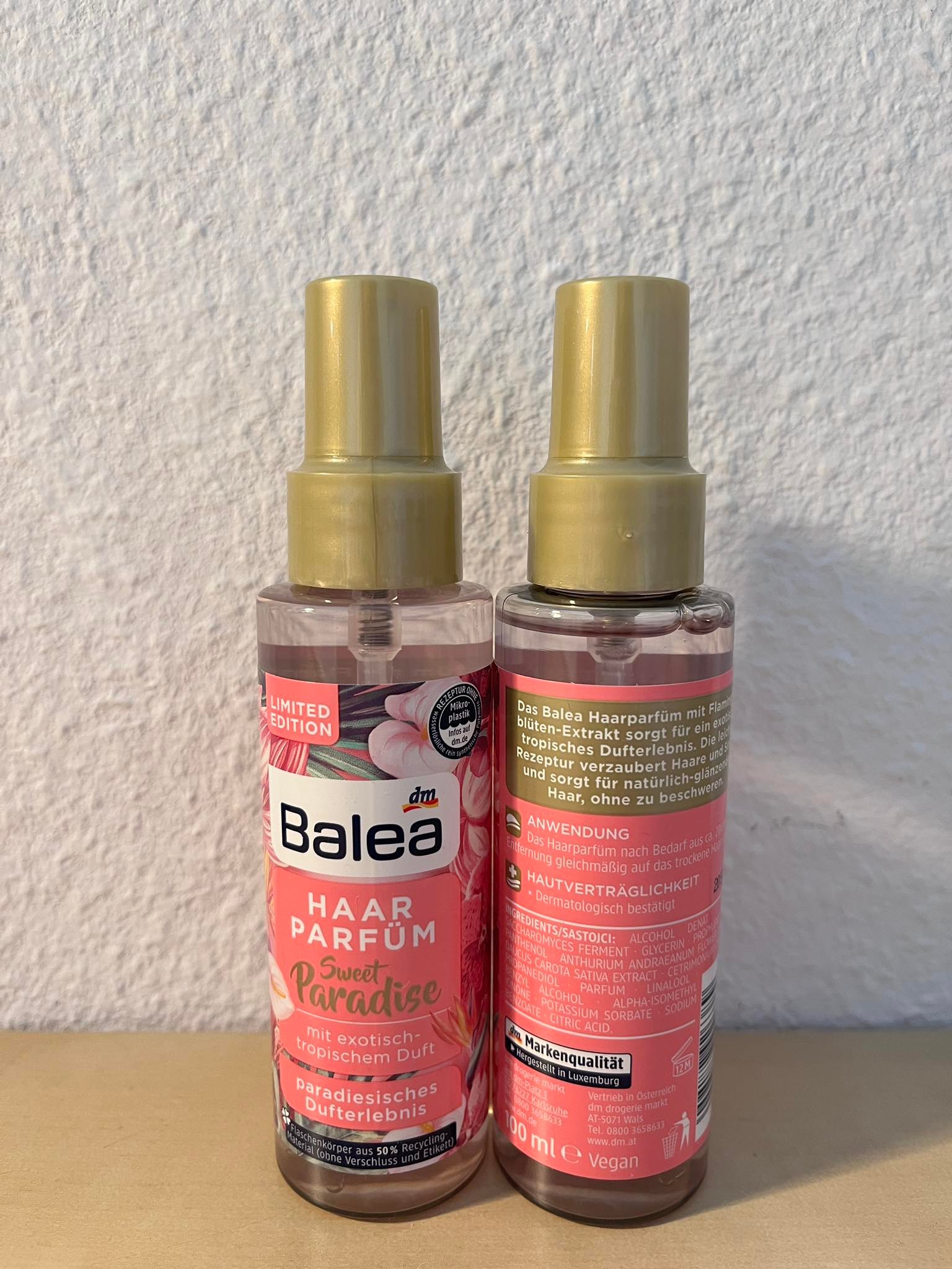 [HÀNG NỘI ĐỊA ĐỨC] - XỊT THƠM TÓC BALEA - 100ML