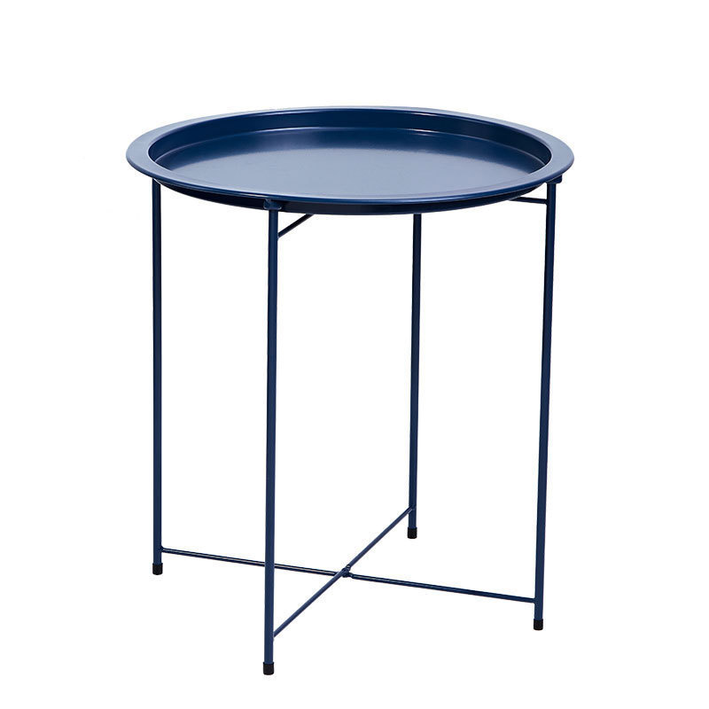 NFA Multi-functional round table Mini folding tray table Simple creative sofa coffee table Bedroom small round table