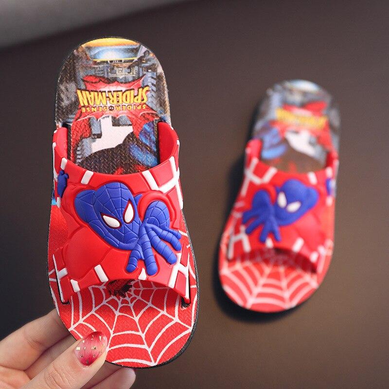 boys spiderman slippers