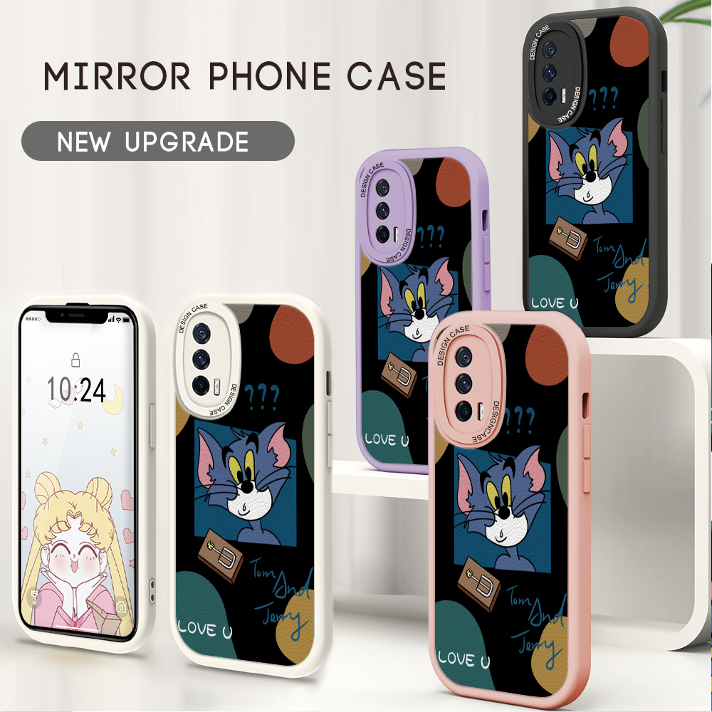 FINDWORLD%20for%20Samsung%20A35%205G%20A55%205G%20Back%20Cover%20Cartoon%20Tom%20Lambskin%20Texture%20Soft%20Silicone%20PU%20Leather%20Phone%20Case%20-%20Image%204