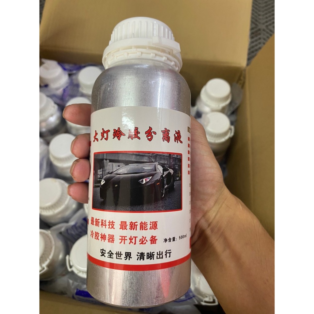 Dung dịch tách keo chết pha đèn ô tô , xe máy