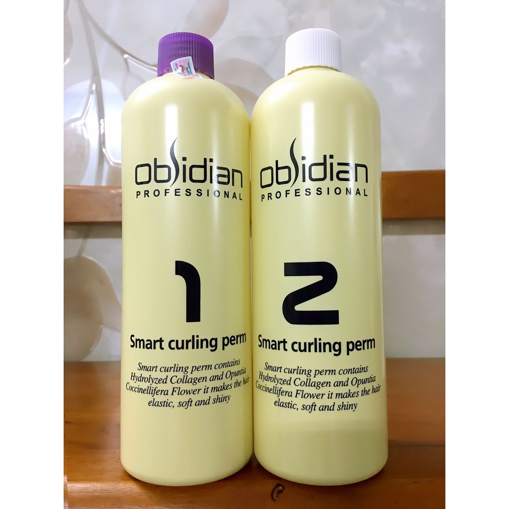 Thuốc uốn 3D Obsidian Smart Curling Perm 500ml/500ml(2023)